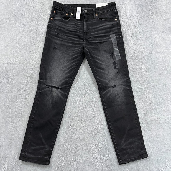 American Eagle‎ Jeans Mens 31x30 Athletic Fit AirFlex Ripped Distressed Grunge